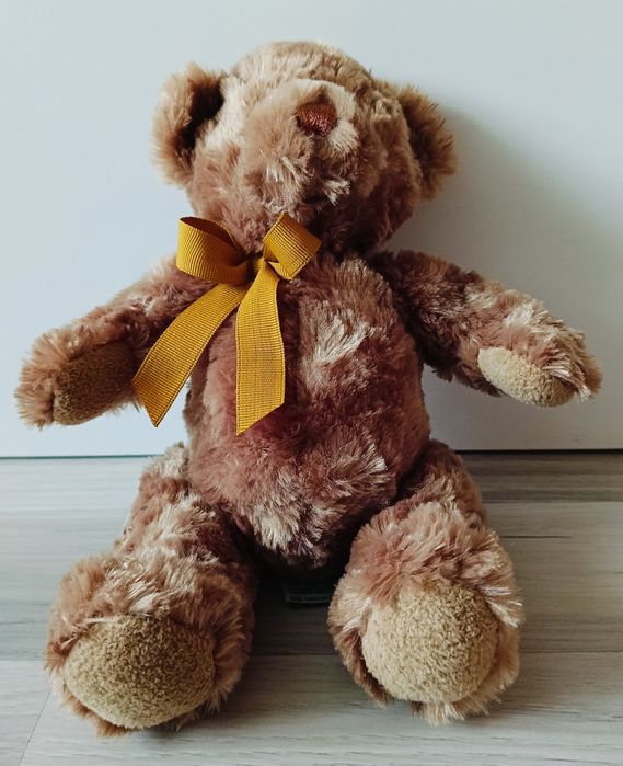 Keel Toys Miś z brązową kokardą maskotka 22cm