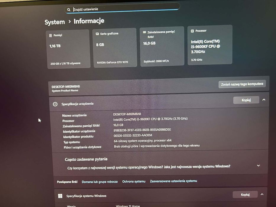 Komputer stacjonarny