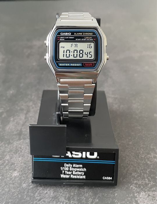 Годинник наручний Casio A158WA-1 vintage новий оригінал