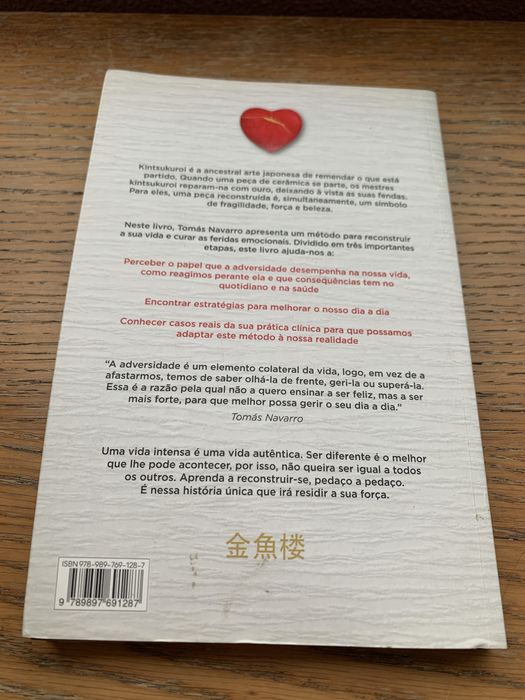 Livro Kintsukuroi  Tomas Navarro