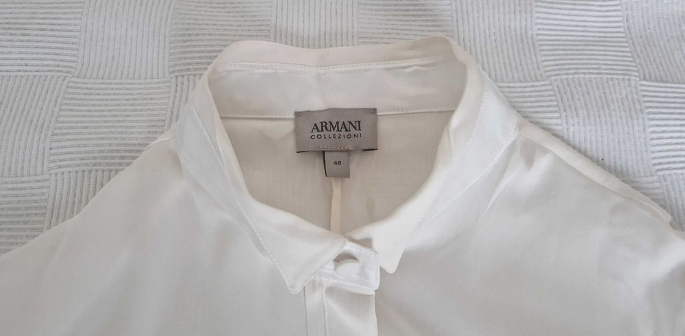 Armani Collezioni-rozpinana bluzka roz.48