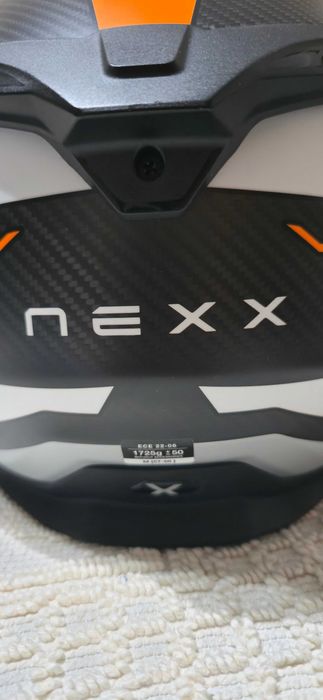 Capacete modular nexx carbono tamanho M