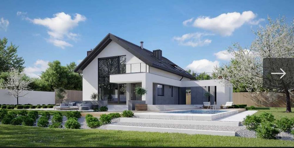 Dom w stanie surowym zamkniętym – Maków Mazowiecki, ul. Cicha | 161 m²