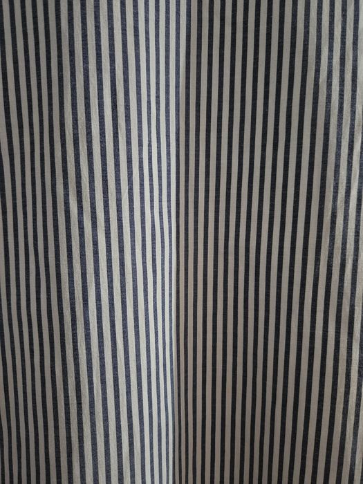 Blusa às riscas azul e branca M