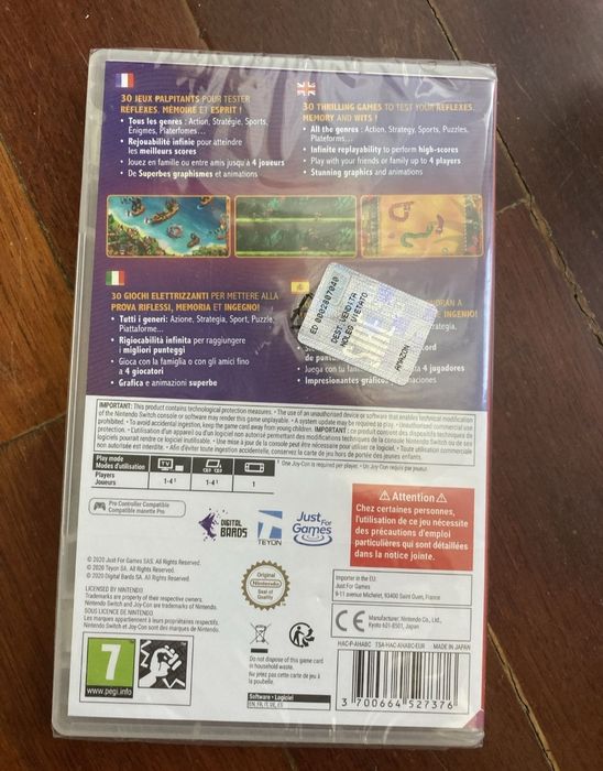 30 in 1 Nintendo Switch Selado