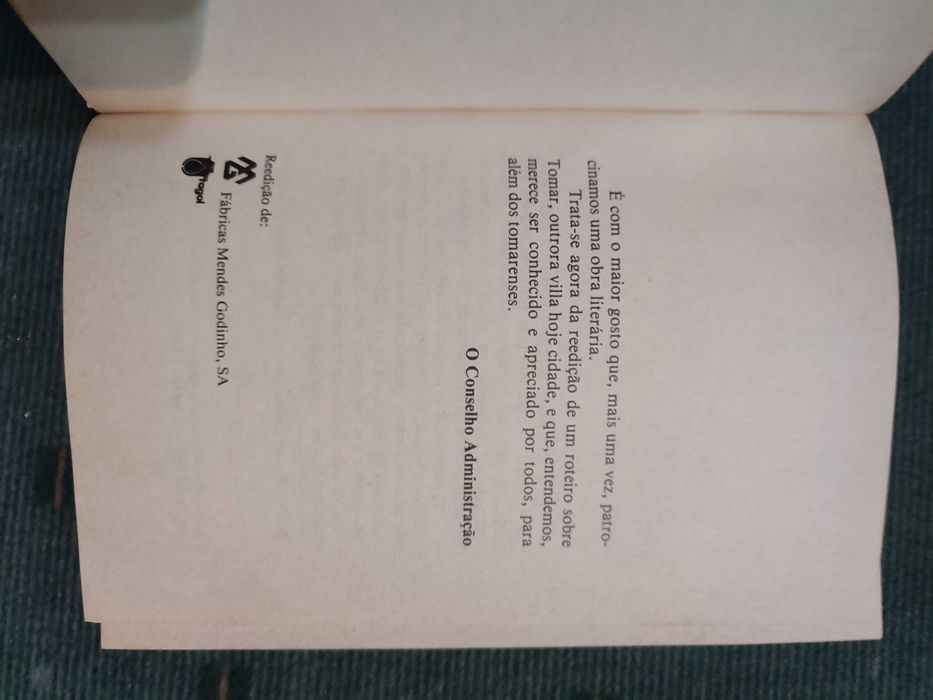 Noticia Descriptiva e Histórica da Cidade de Thonmar por J. M. Sousa