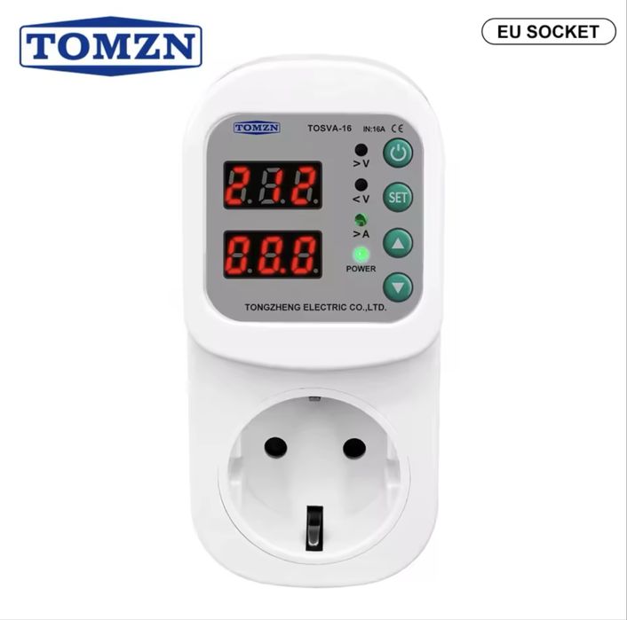 Реле напруги TOMZN TOSVA-16 EU Plug 16A розеткове