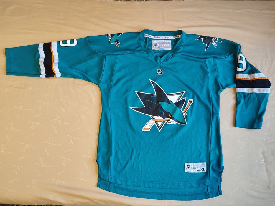 Подростковое джерси reebok nhl sharks