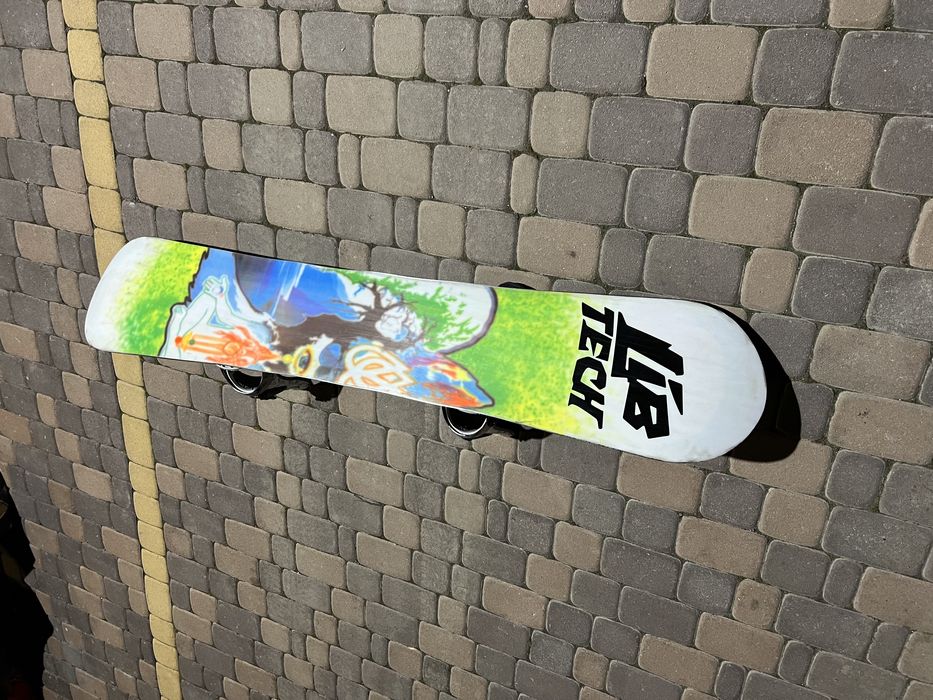 Американський сноуборд Lib Tech 164.5 крепи Santa Cruz, Libtech Banana