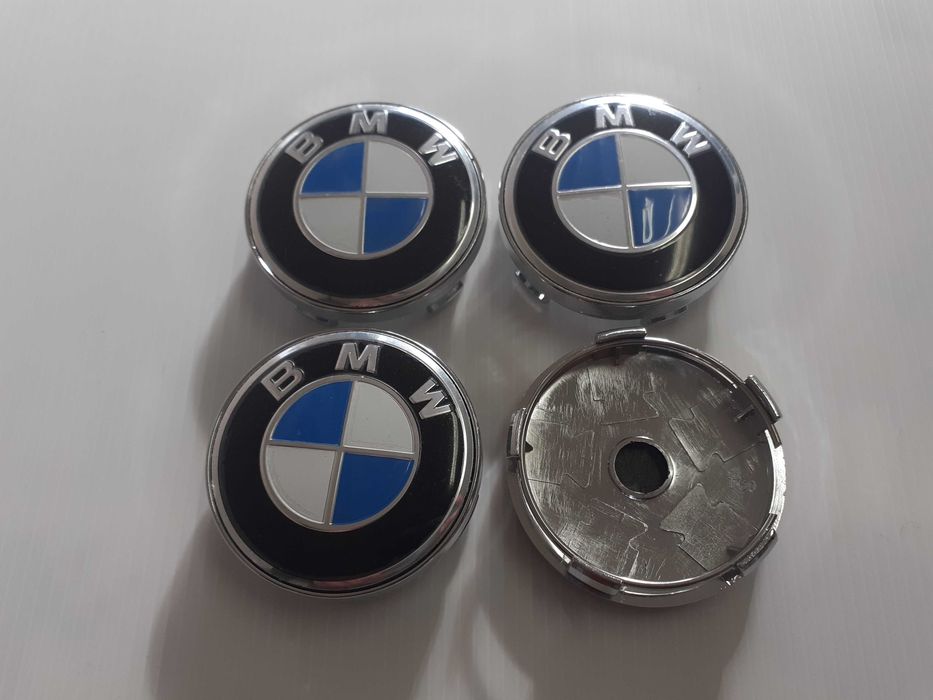 Centros/tampas de jante completos BMW com 56, 60, 65 e 68 mm