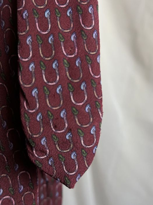 Вінтажна шовкова краватка Gucci