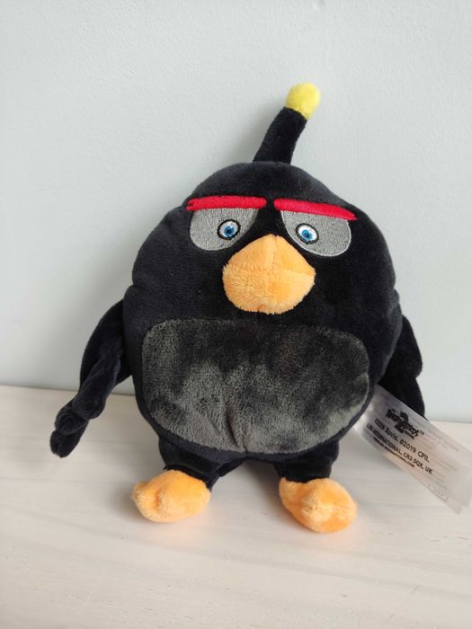 Maskotka pluszowa Angry Birds bomb