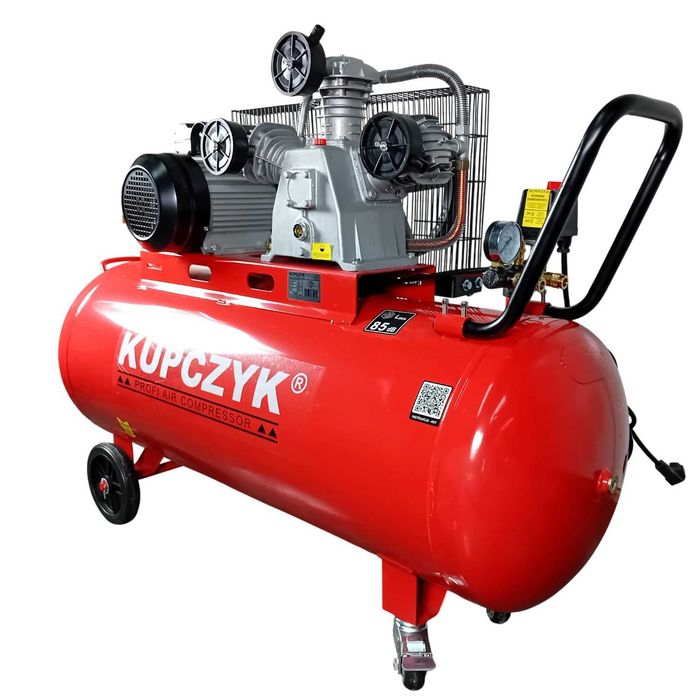 Kompresor Sprężarka 3 tłoki 200L KKT 500/200 Kupczyk Darmowa Dostawa