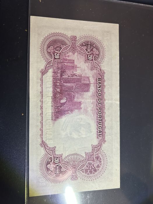 Nota 500 escudos D. João IV 1952 Ch8