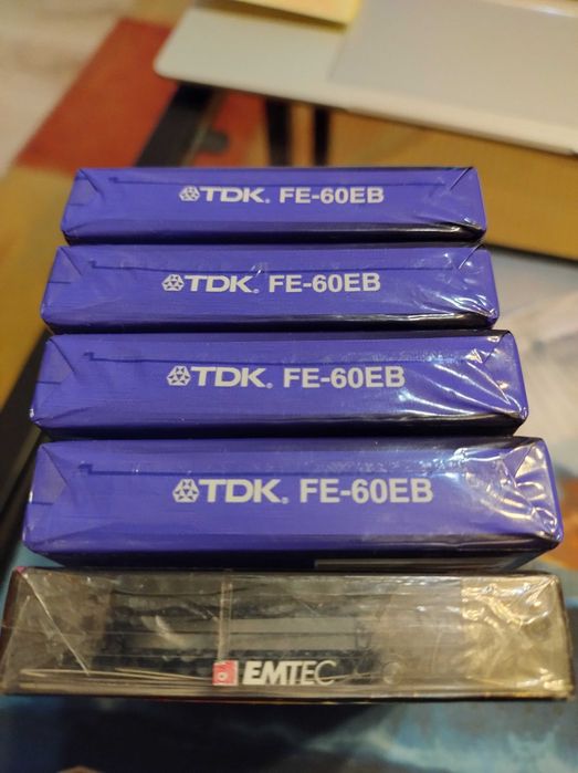 Kasety magnetofonowe nowe czyste