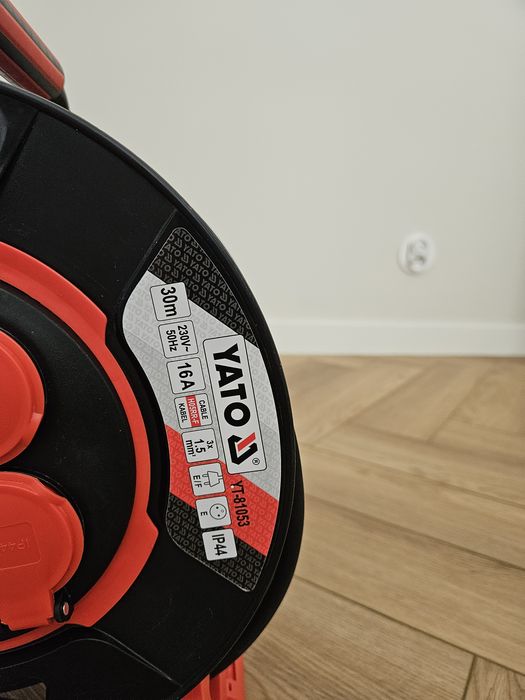 Przedłużacz bebnowy budowlany Yato 1,5mm 30m.