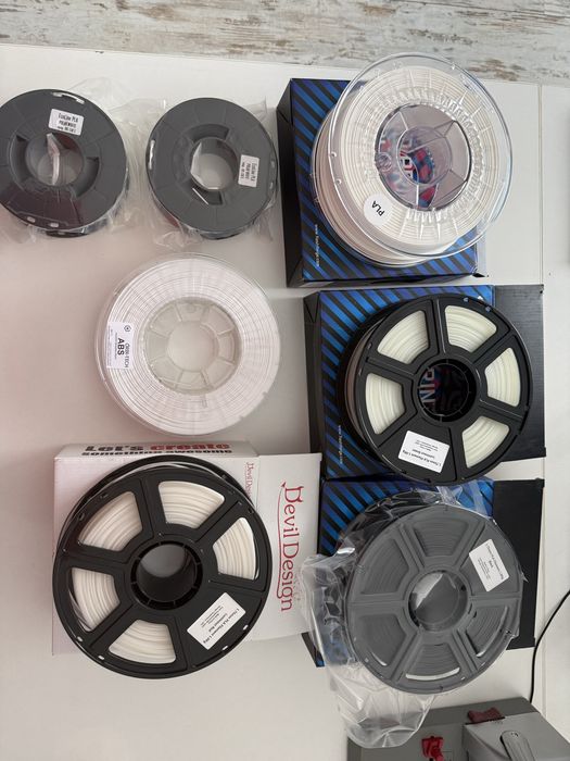 Filamenty do drukarki 3D ok 6kg