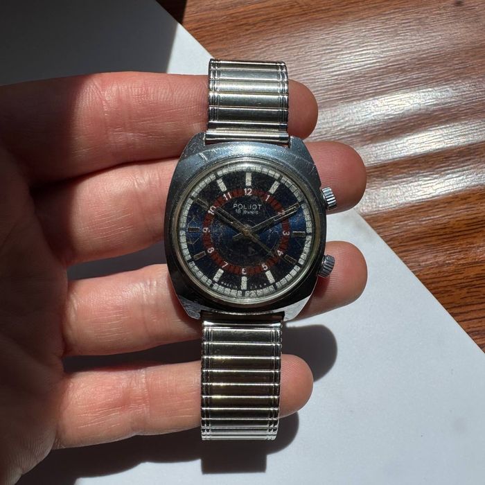 Zegarek Poljot 18 Jewels z Budzikiem CCCP