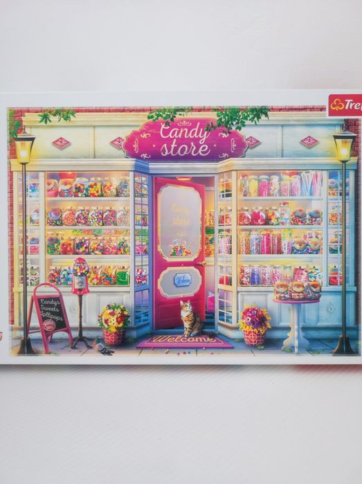 Puzzle 500 Trefl Sklepik ze słodyczami
