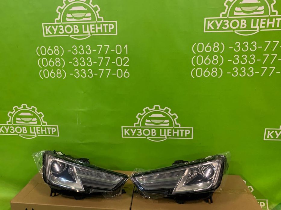 Бампер передній Audi A4 B9 2016 - 2020 в НАЯВНОСТІ А4 Б9 комплект фара