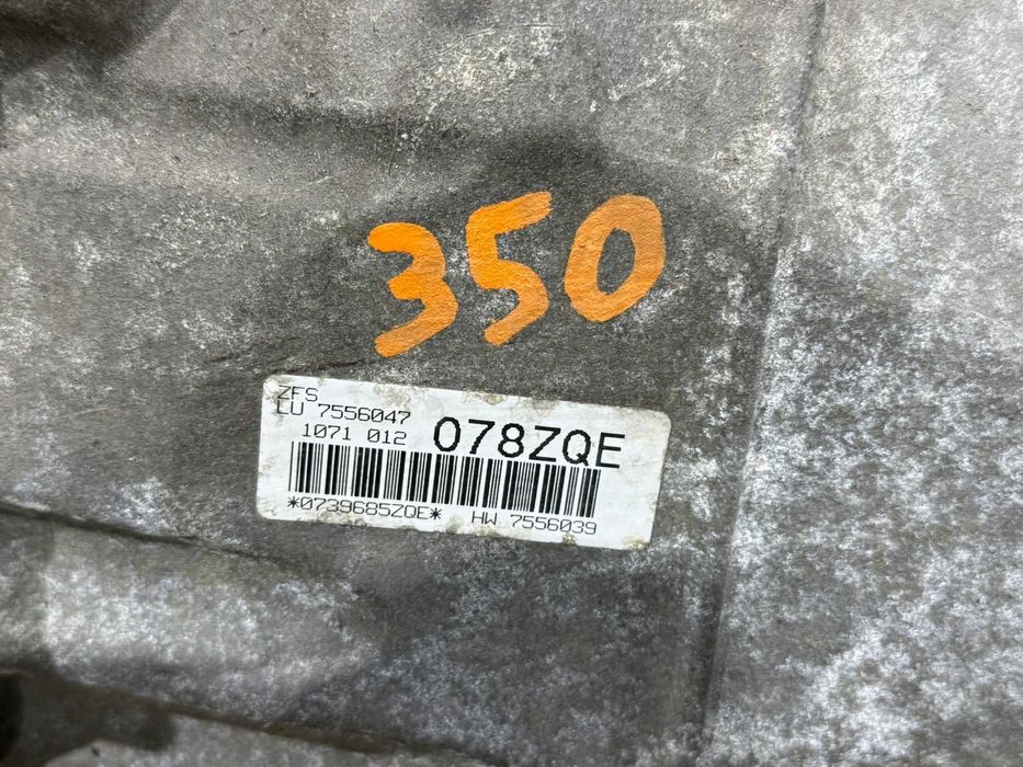 Caixa velocidades automática com torque bmw 078ZQE