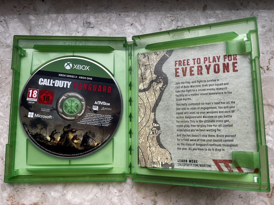 Gra Call Of Duty Vanguard Xbox Series X