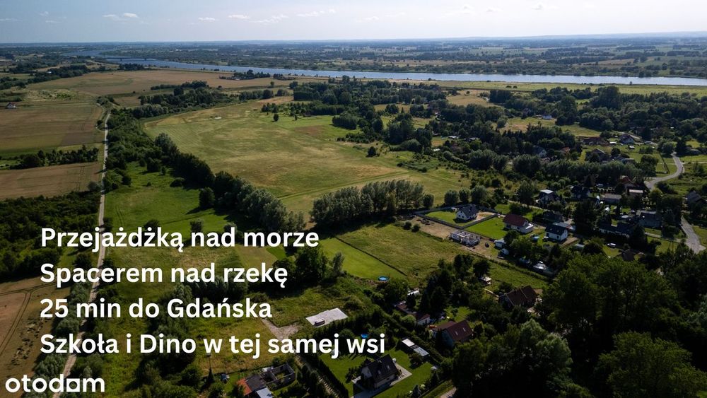 MPZP | Działka pod dom | Gm. Stegna | Blisko morza