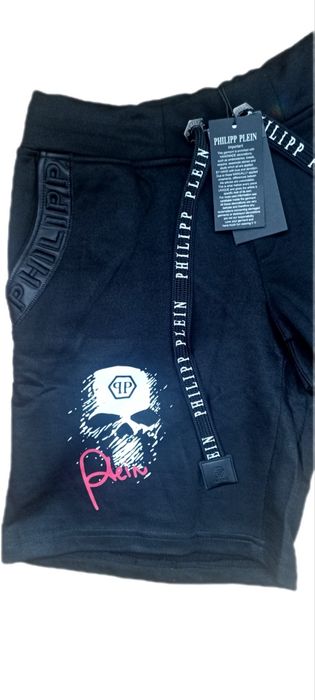 Philipp Plein spodenki bawełniane r.S