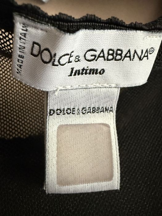 DOLCE & GABBANA Intimo топ сітка