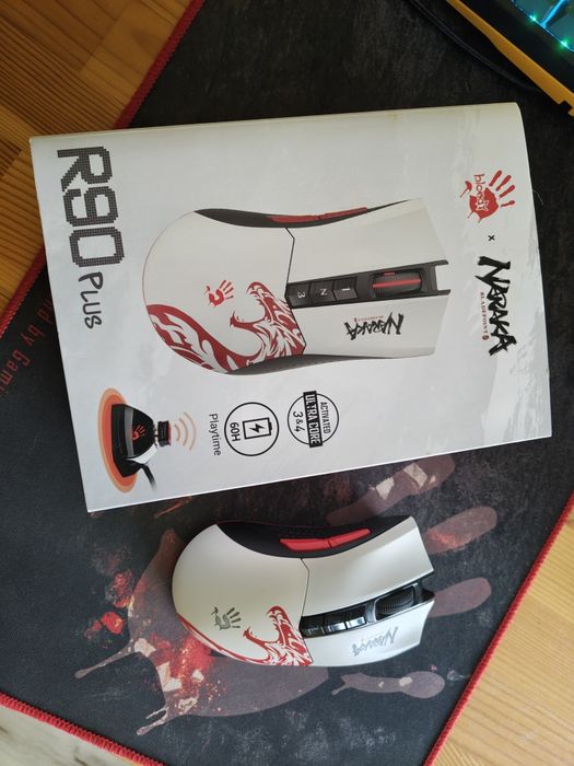Мишка A4Tech Bloody R90 Plus Wireless Naraka (4711421983136)