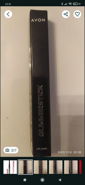 Konturówka do ust Pink Cashmere Avon