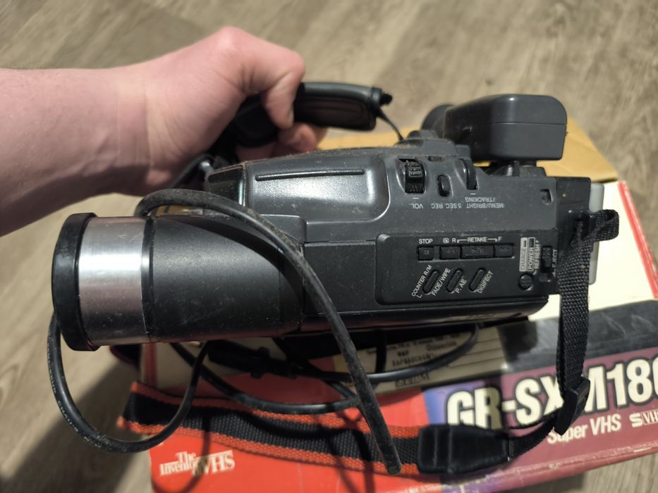 Видеокамера jvc gr-sxm180 super vhs