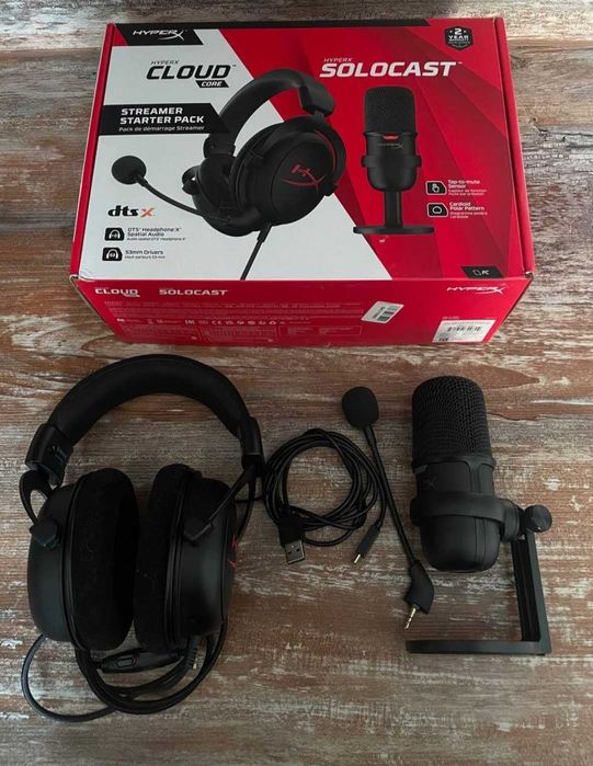 Игровой комплект HyperX Streamer Starter Pack