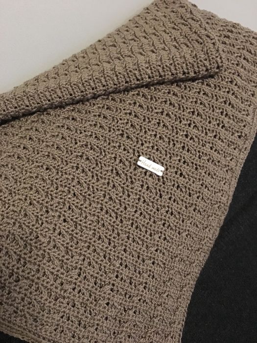 Koc kocyk handmade szydełko