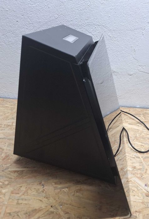 Okap 2w1 kuchenny 60cm ze SZKŁA hartowanego  dotyk LED