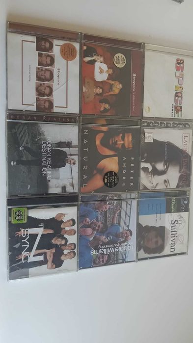 Vários CD'sd usados
