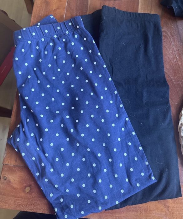 Dwie pary legginsow m/l