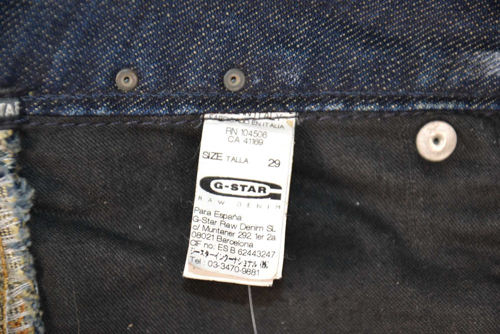 G-star Raw 3301 Jeans Spódnica Damska 29 Oryginalna Bawełna Spódniczka