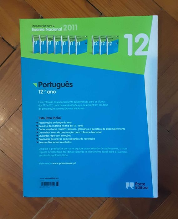 Livro Preparação para o Exame Nacional - Português - 12º Ano (Com CD)