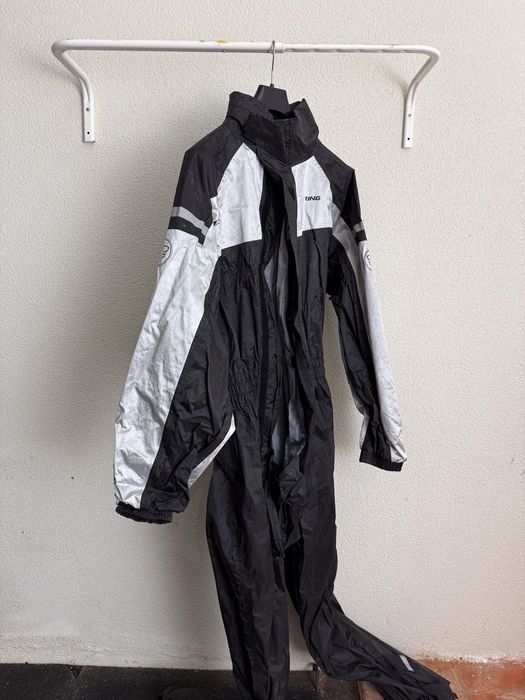 Fato moto chuva impermeavel Bering