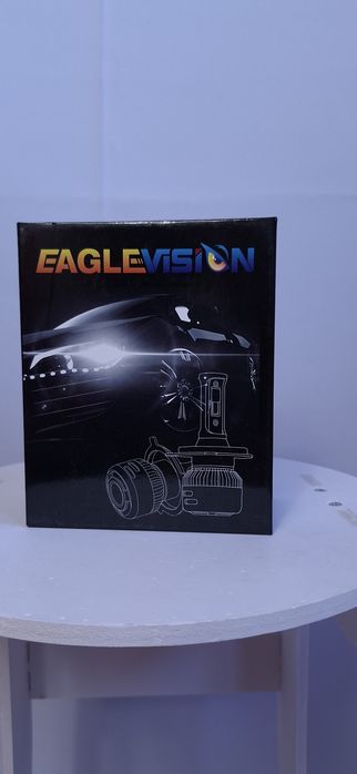 Żarówki LED do auta EAGLEVISION H7/H4 – mocne światło, zestaw