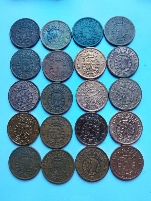 Vendo 20 Moedas Escudo 1953