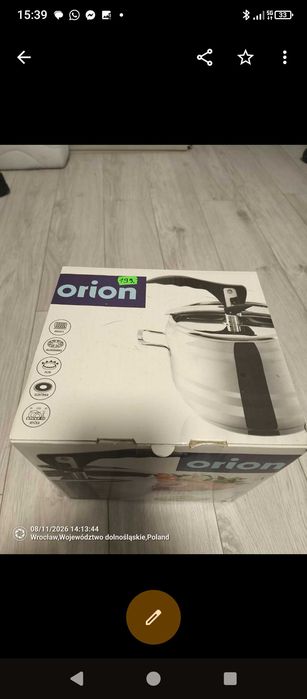Szybkowar / garnek ciśnieniowy Orion Profi 5 l – NOWY