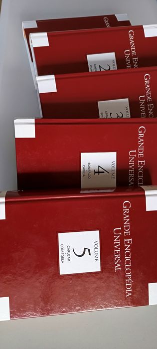 Grande Enciclopédia Universal - Volume 1 ao 5