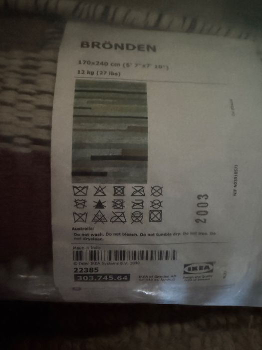 Tapete BRONDEN Novo