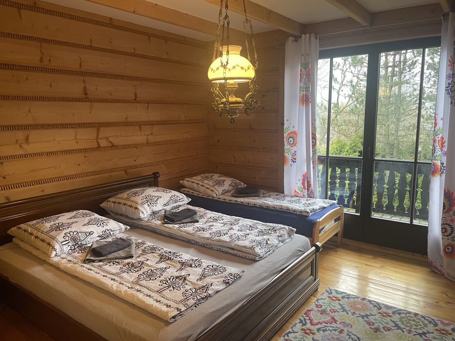 Ferie Pieniny dom alpejski z sauną i kominkiem do wynajęcia