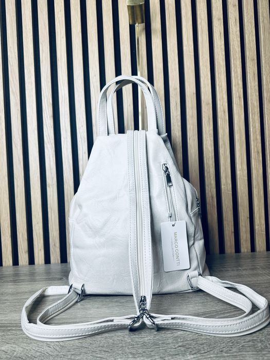 Nowy plecak trojkat torebka 2w1