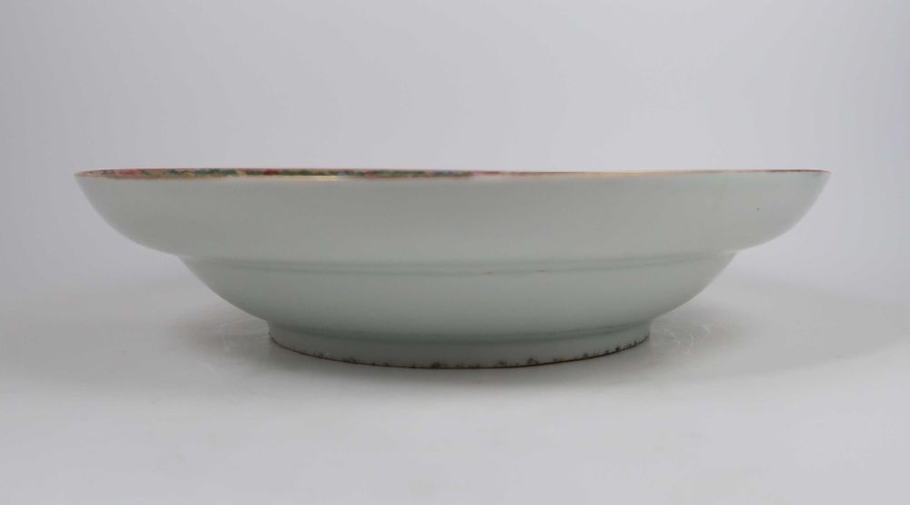 Prato Porcelana da China Mandarim - Séc. XIX/XX