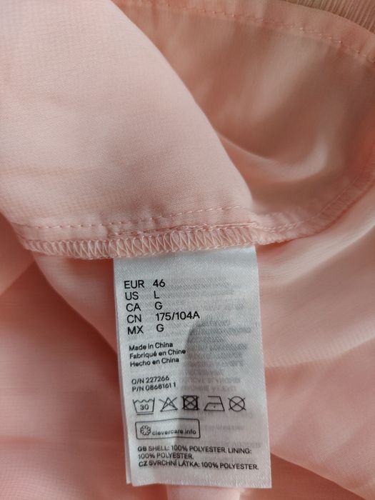 Różowa elegancka bluzka 42/44