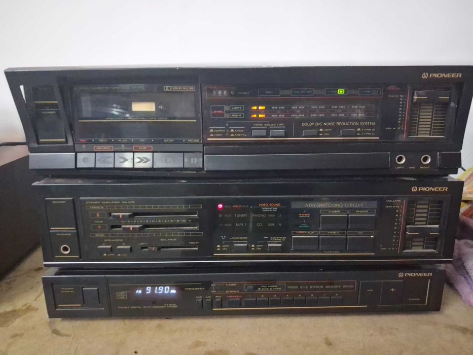 Aparelhagem de som pioneer